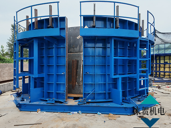 混塔式風(fēng)電塔筒模具