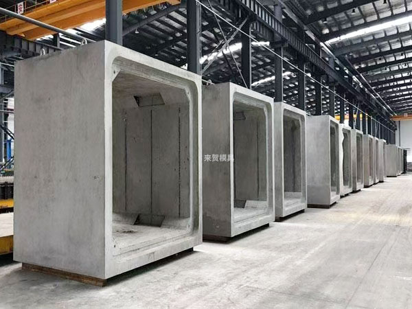 來(lái)賀模具廠(chǎng)寧夏預(yù)制箱涵管廊模具施工案例